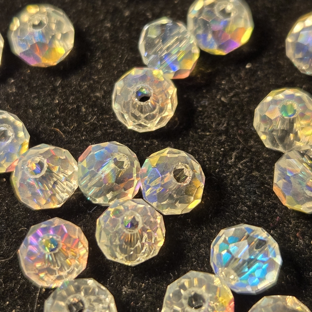 Iridescent Crystal Beads
